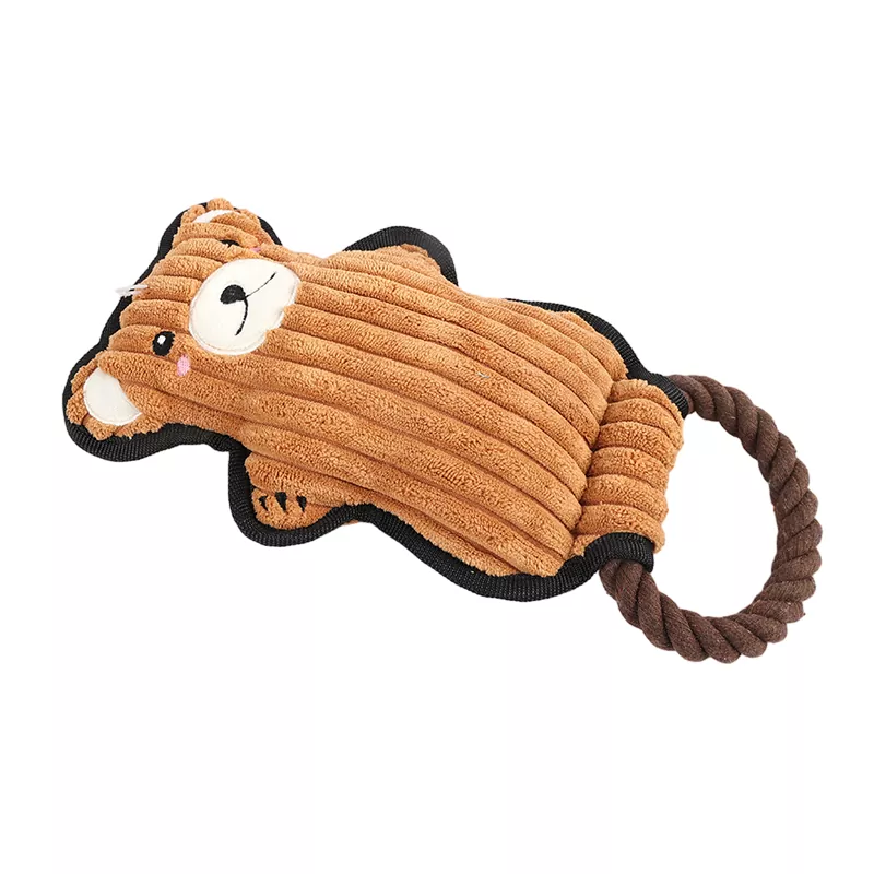 Διαδραστικά παιχνίδια σκυλιών Squeaky Rope